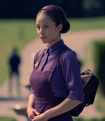 Chase Infiniti as Agnes in The Testaments