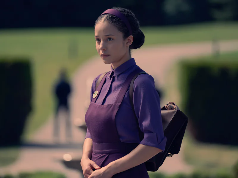 Chase Infiniti as Agnes in The Testaments