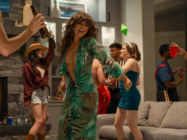 Mika Abdalla as Allie on Off Campus. Photo via Prime Video