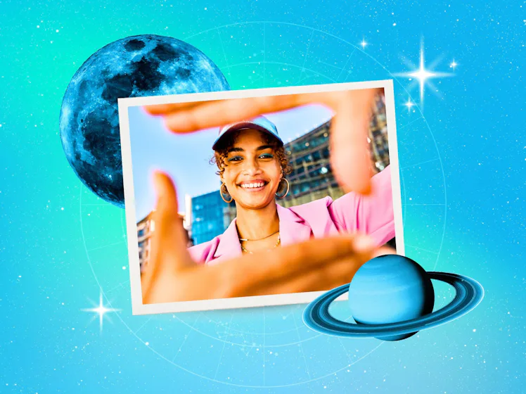 Young woman looking at the camera smiling after reading her June 2026 horoscope.