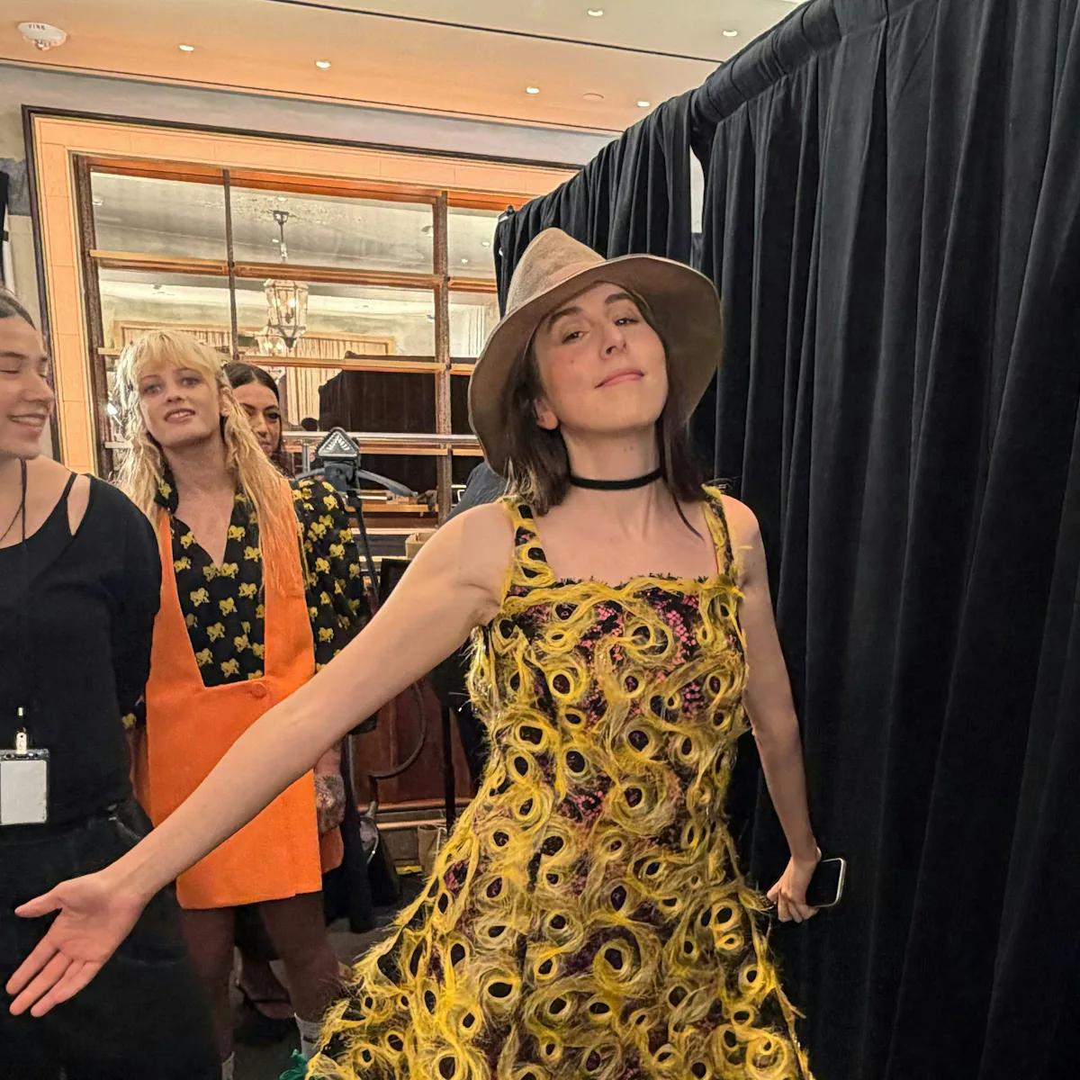 Alana Haim Made Her Own Merch for Her Louis Vuitton Runway Debut Alana Haim Made Her Own Merch for Her Louis Vuitton Runway Debut