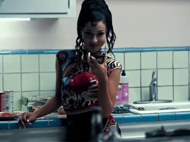 Alexa Demie as Maddy in Euphoria season 3 episode 7.