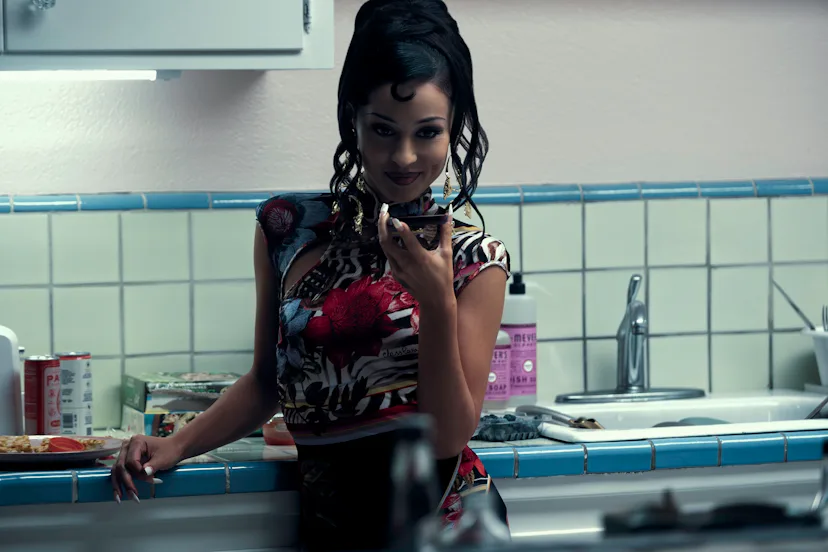 Alexa Demie as Maddy in Euphoria season 3 episode 7.