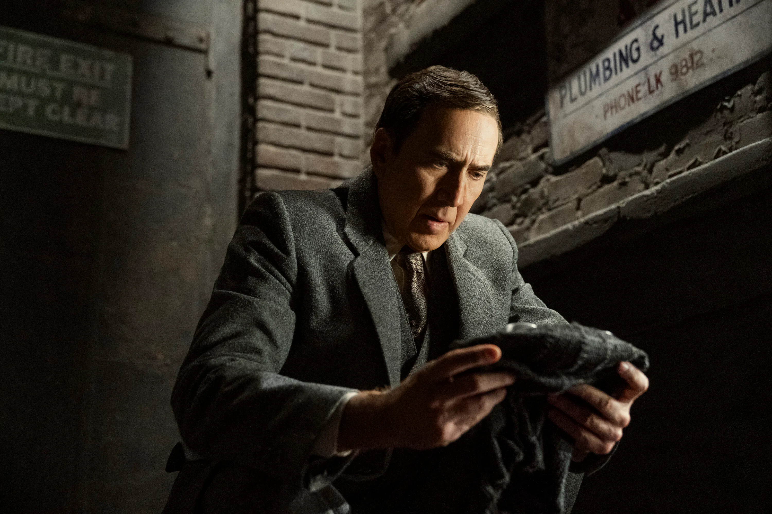 Nicolas Cage as Ben Reilly/The Spider in Spider-Noir
