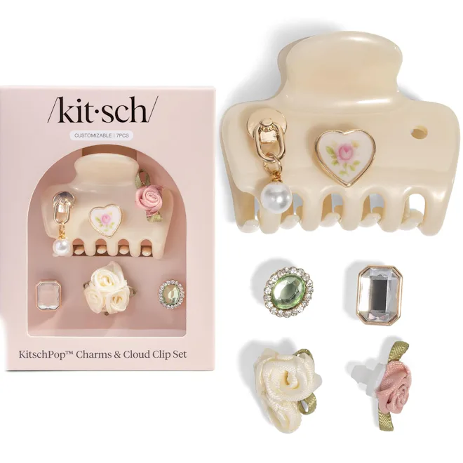 Kitsch Charm Hair Clips Set (7 Pieces)