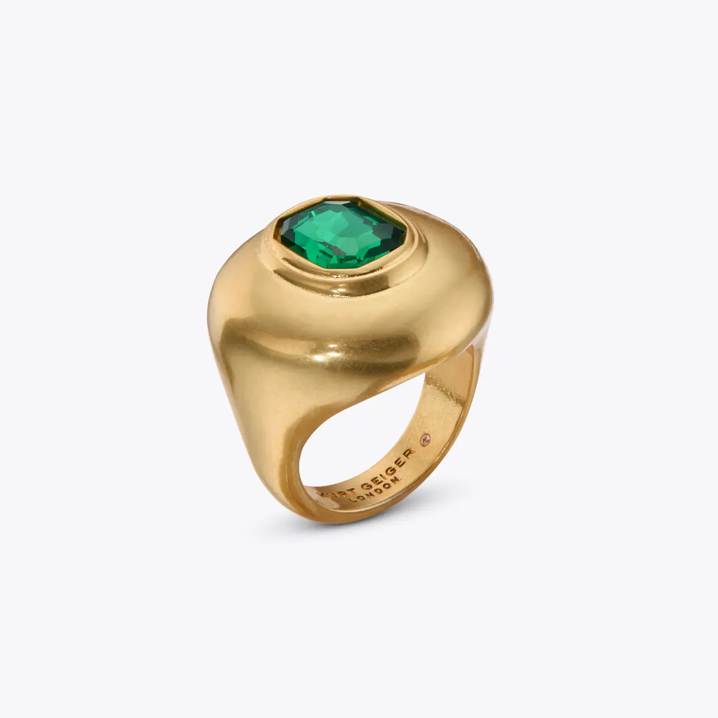 Emerald Dome Ring