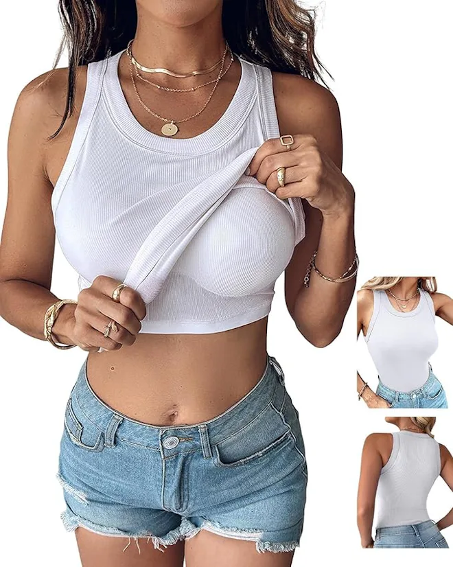 CHICME Built-in Bra Tank Top