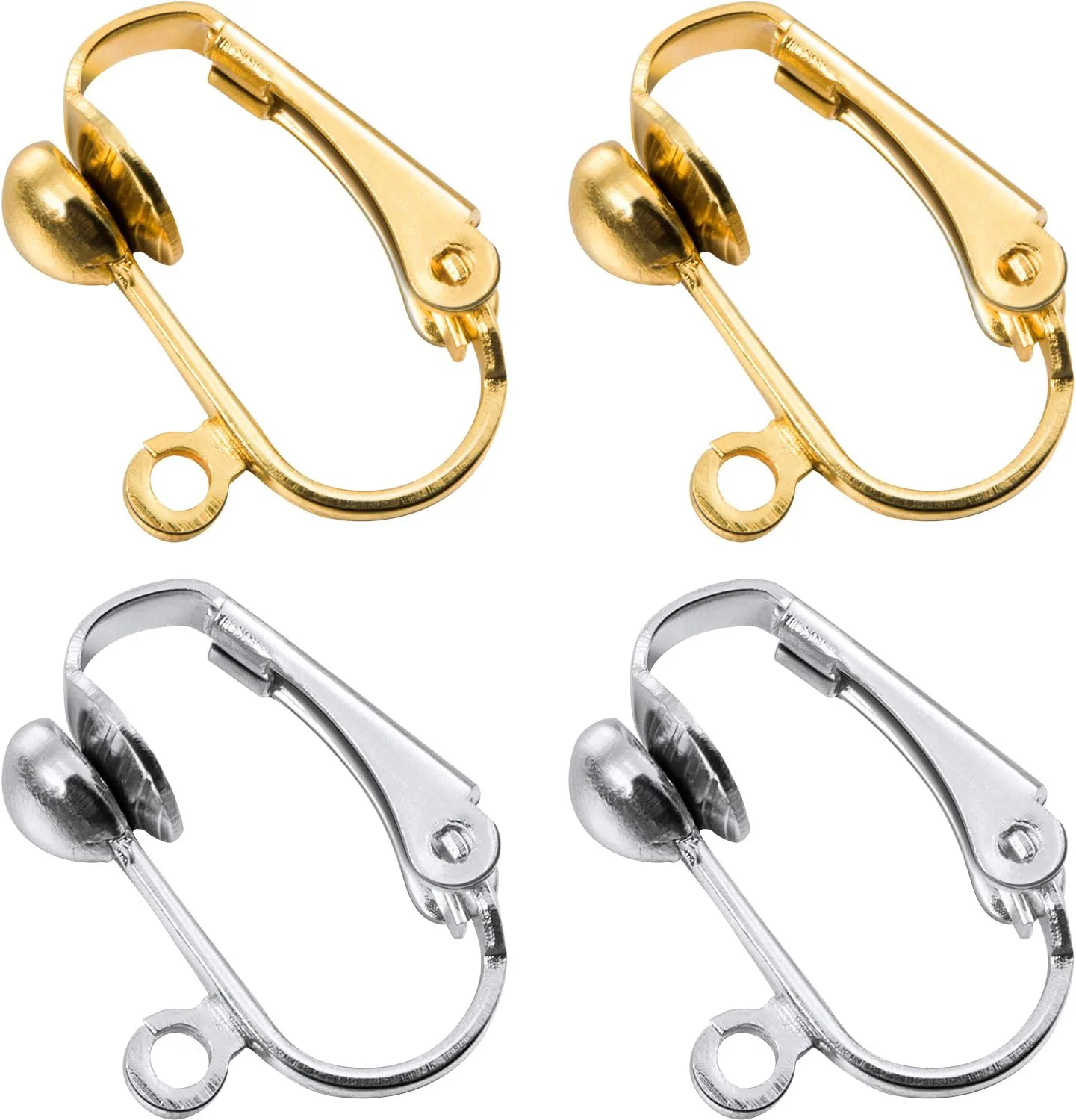 Bememo Clip-on Earring Converters (36-Pack)