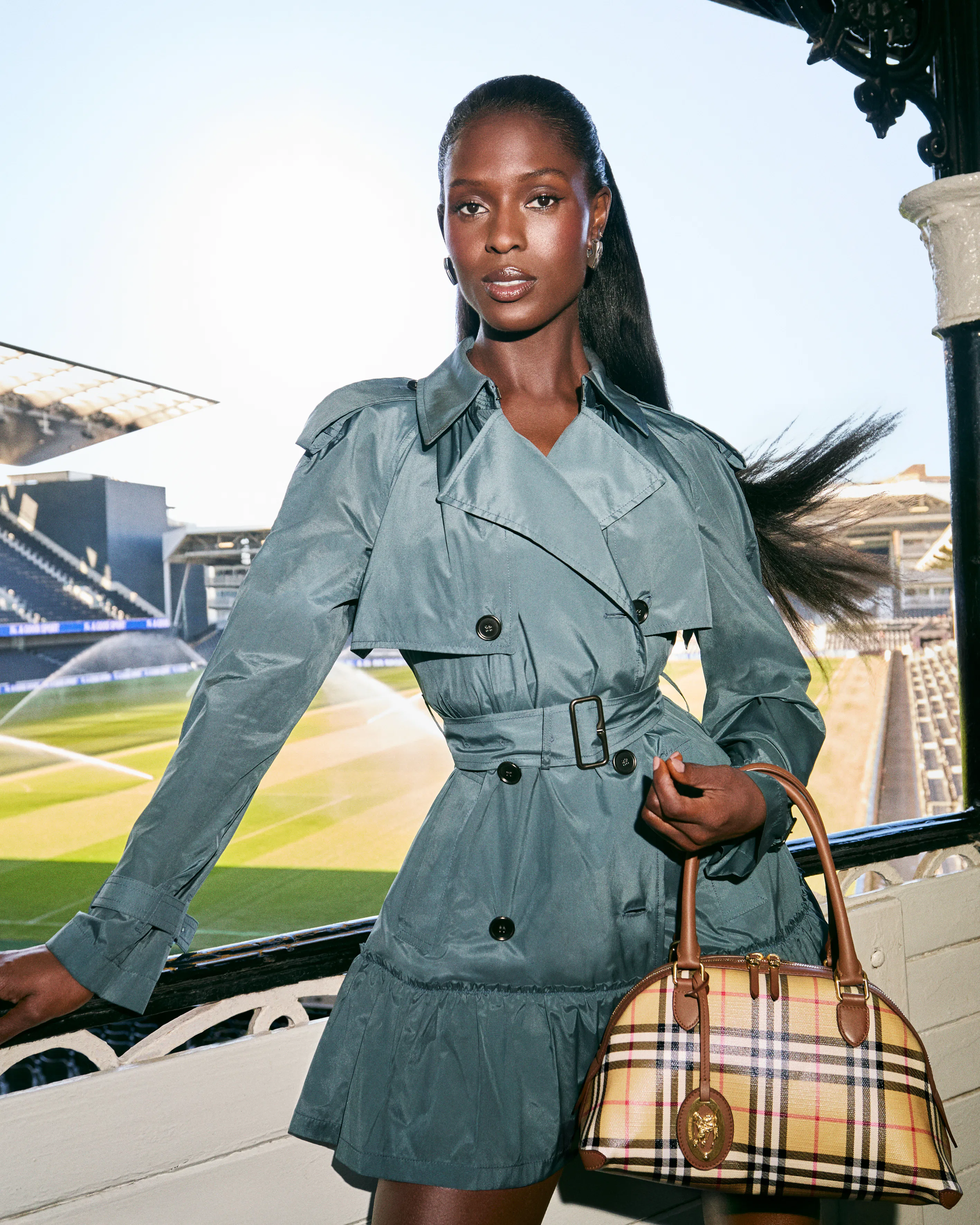 Jodie Turner-Smith for Burberry