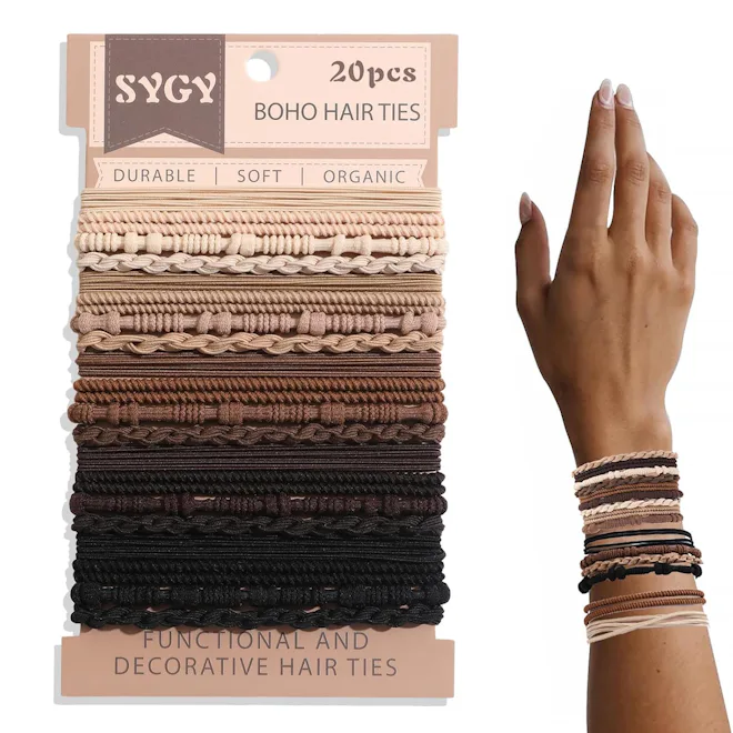 SYGY Bracelet Hair Ties (20-Pack)