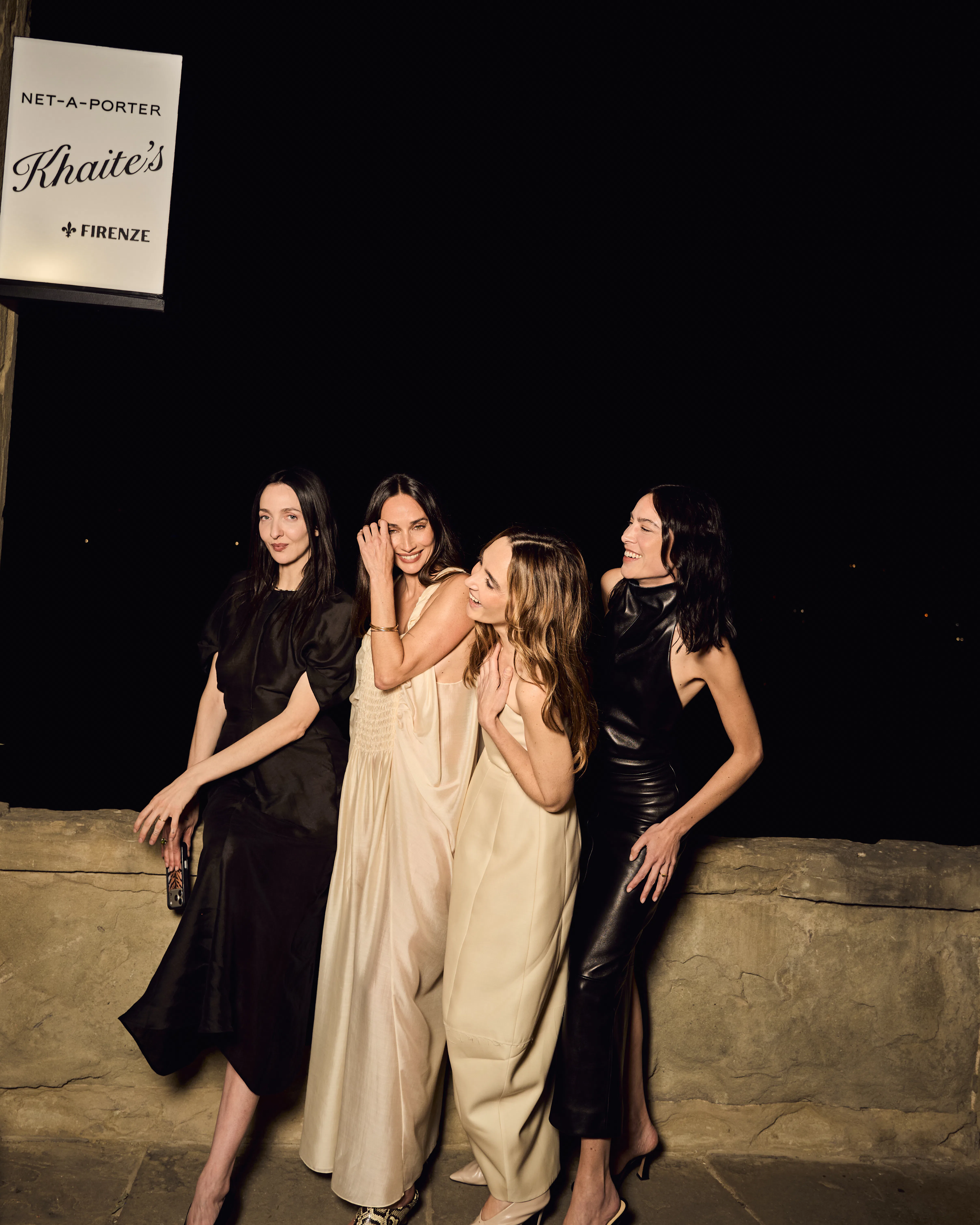 Khaite & Net-A-Porter's New Capsule Collection Tish Weinstock, Rebecca Dayan, Chloe Fineman & Alexa ...