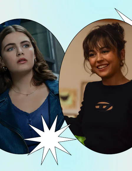 'Off Campus' star Ella Bright explains why Hannah only showed partial nudity, while Allie showed ful...