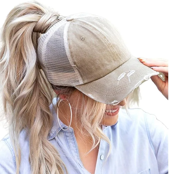 ProMindFun Ponytail Baseball Cap