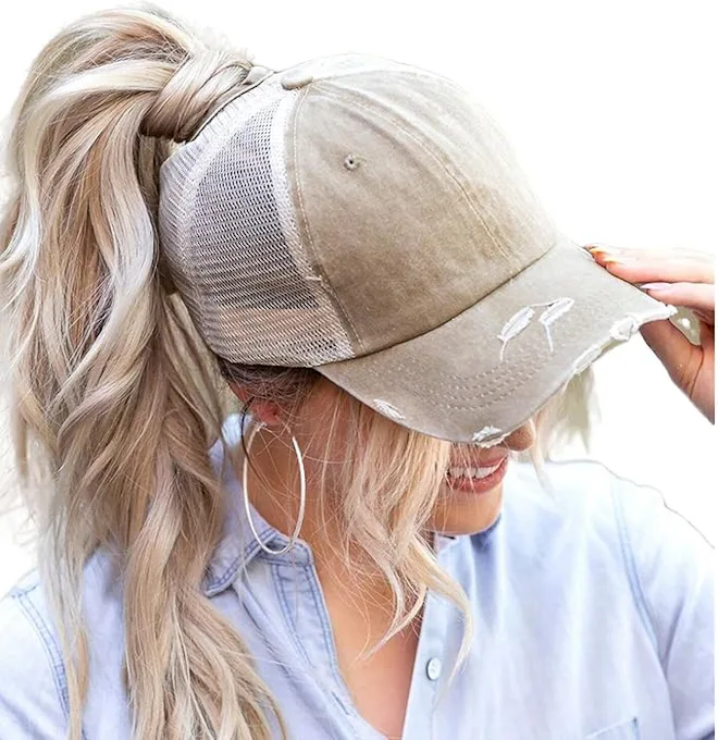 ProMindFun Ponytail Baseball Cap