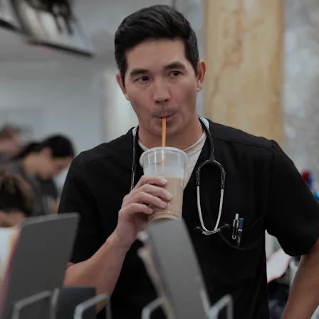 Ken Kirby shares what Dr. Shen's Dunkin' order is.