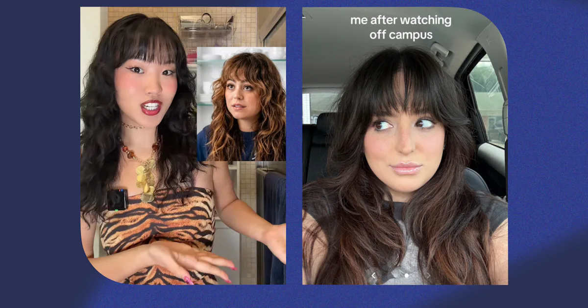 Allie Hayes From 'Off Campus' Is Inspiring The "Messy Waves" Hair Trend