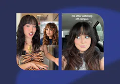How to get the viral "Off Campus" haircut, inspired by Allie Hayes.