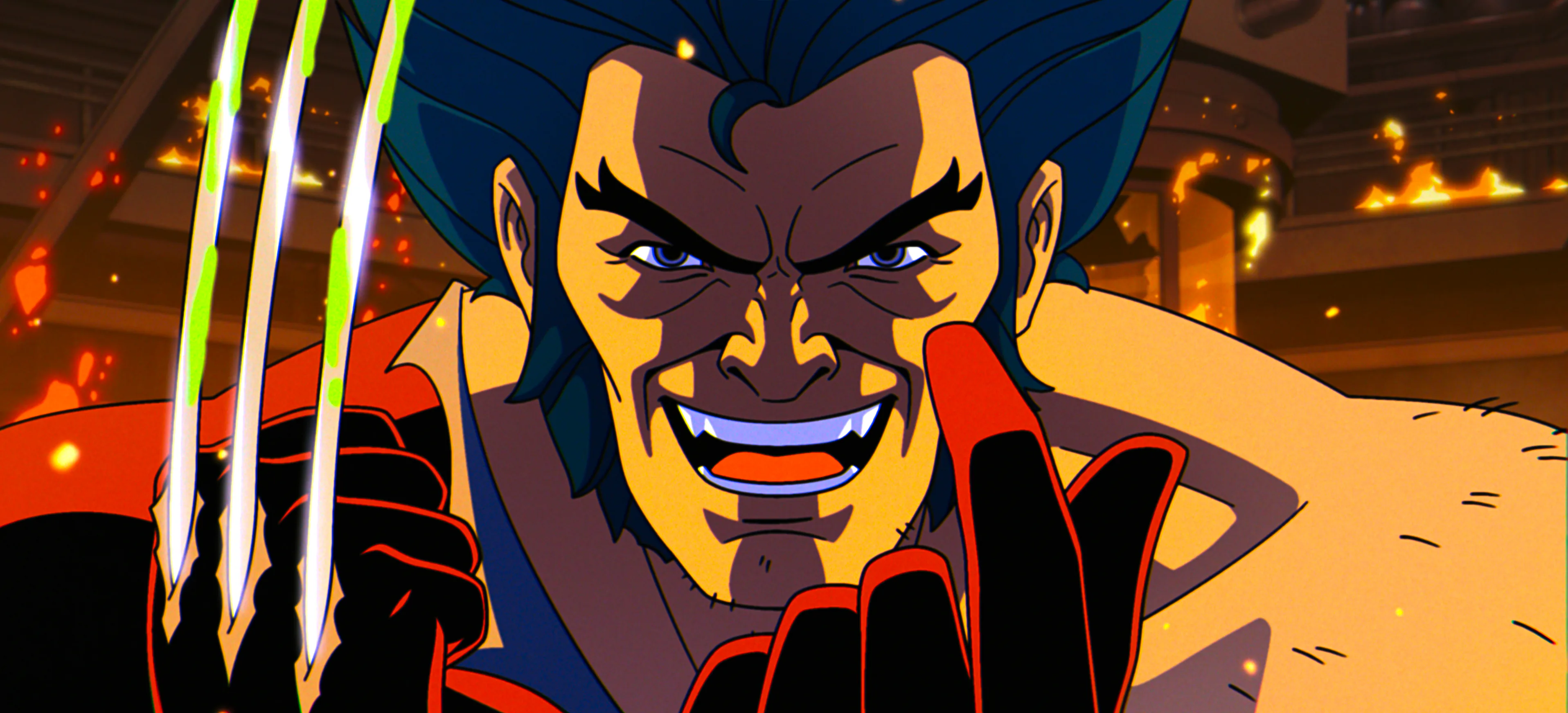 Wolverine prepares for battle in X-Men '97