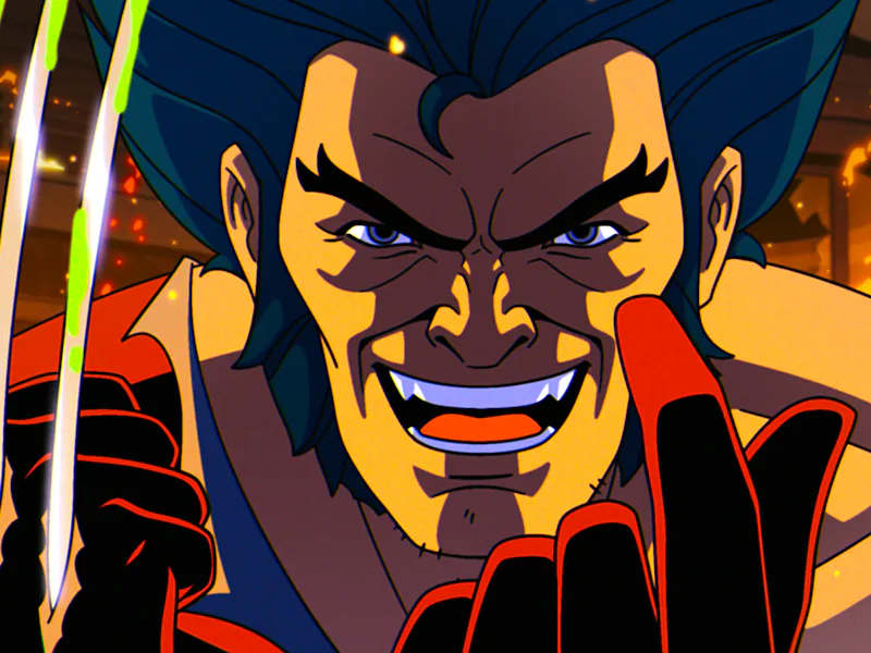 Wolverine prepares for battle in X-Men '97