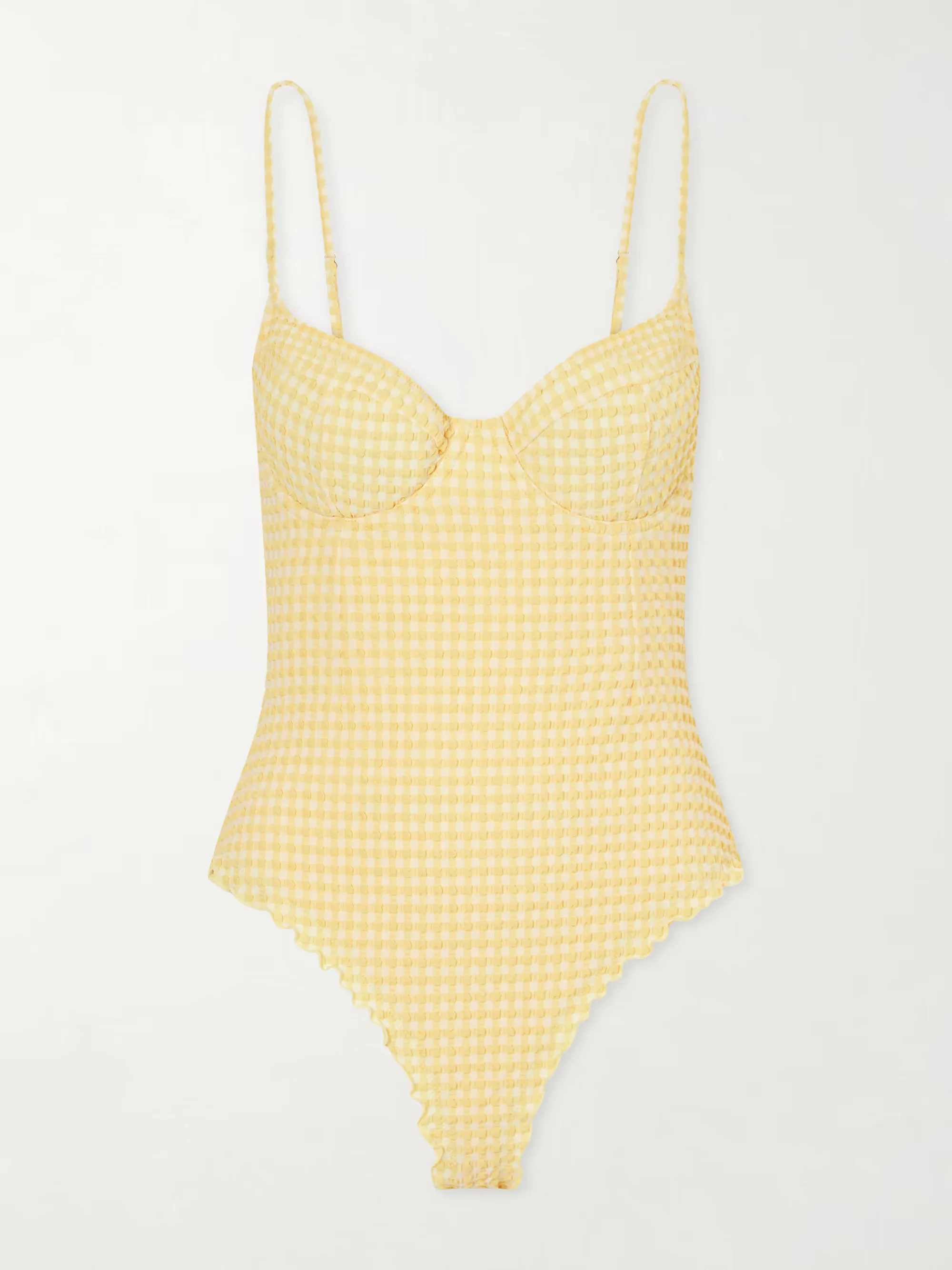 Suni Checked Swimsuit