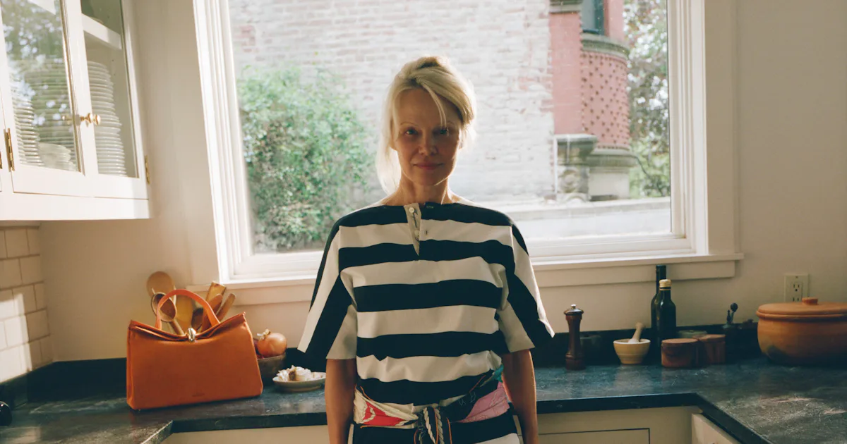 Pamela Anderson Enlists Her Sons in the Latest Jacquemus Campaign