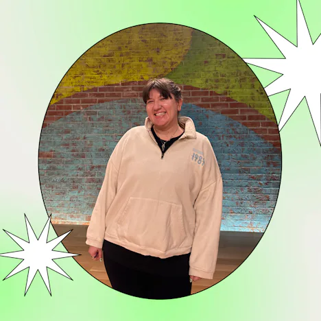 I went to the Apple Fitness studio in Los Angeles.