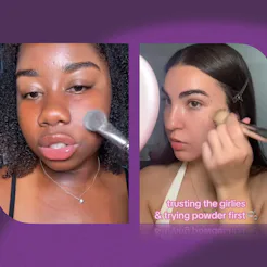 TikTok’s powder before foundation trick helps makeup last longer.