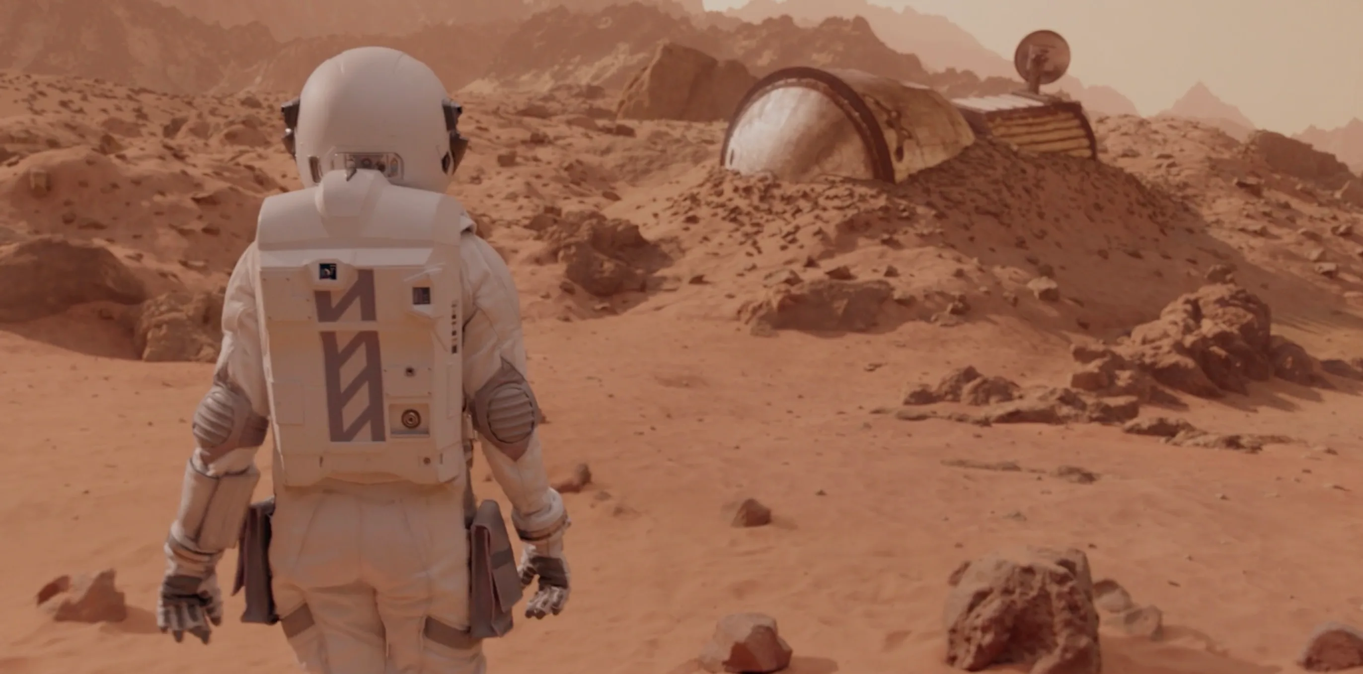 Avery Stevens (Ines Asserson) on Mars in the Season 5 finale of 'For All Mankind.'