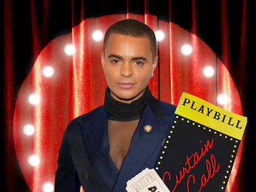 Layton Williams stars as the Iceberg in "Titanique."