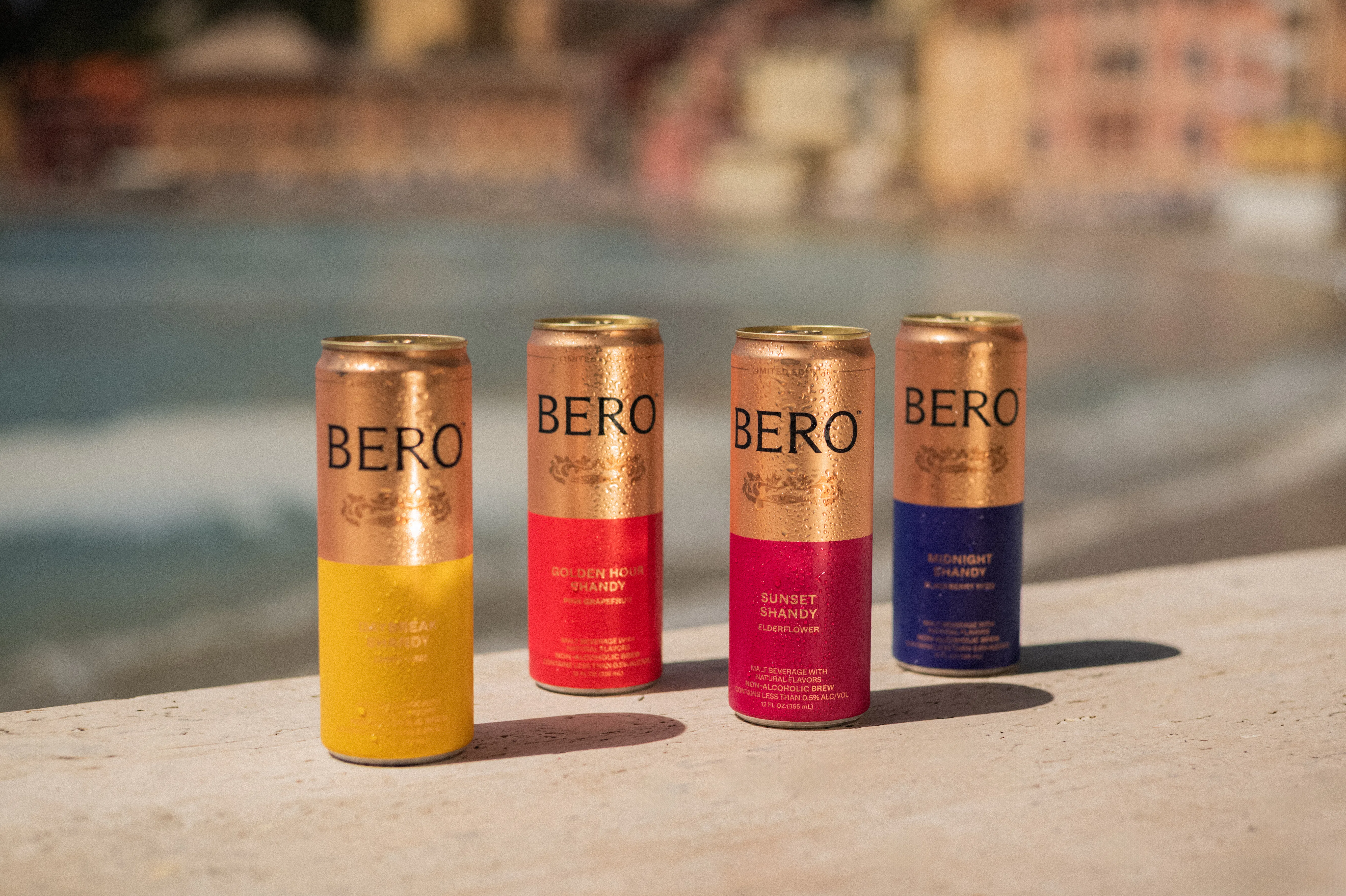 I tried BERO's shandy line of drinks. 