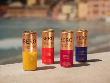 I tried BERO's shandy line of drinks.