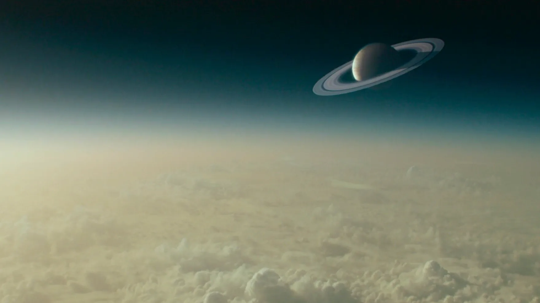 Saturn, as seen from Titan in the ending of 'For All Mankind' Season 5.