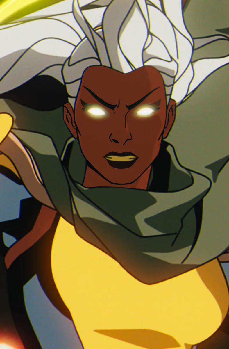 Ororo Monroe/Storm harnesses the power of the sun in X-Men '97