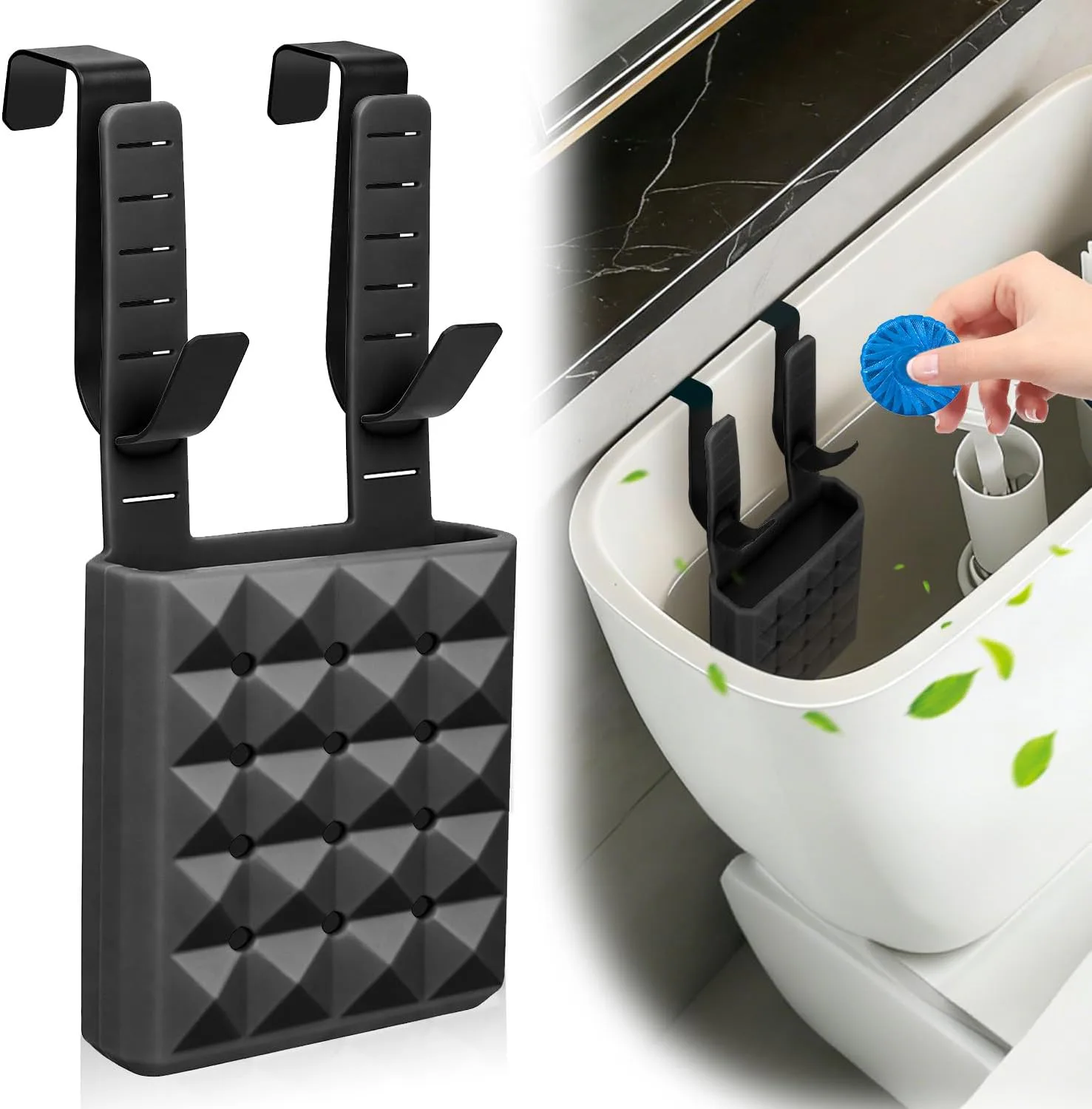 Oyrlize Adjustable Toilet Tank Cleaning Tablet Holder