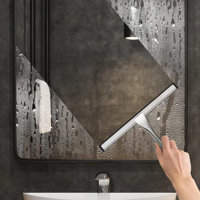 Docrok All-Purpose Stainless Steel Shower Squeegee