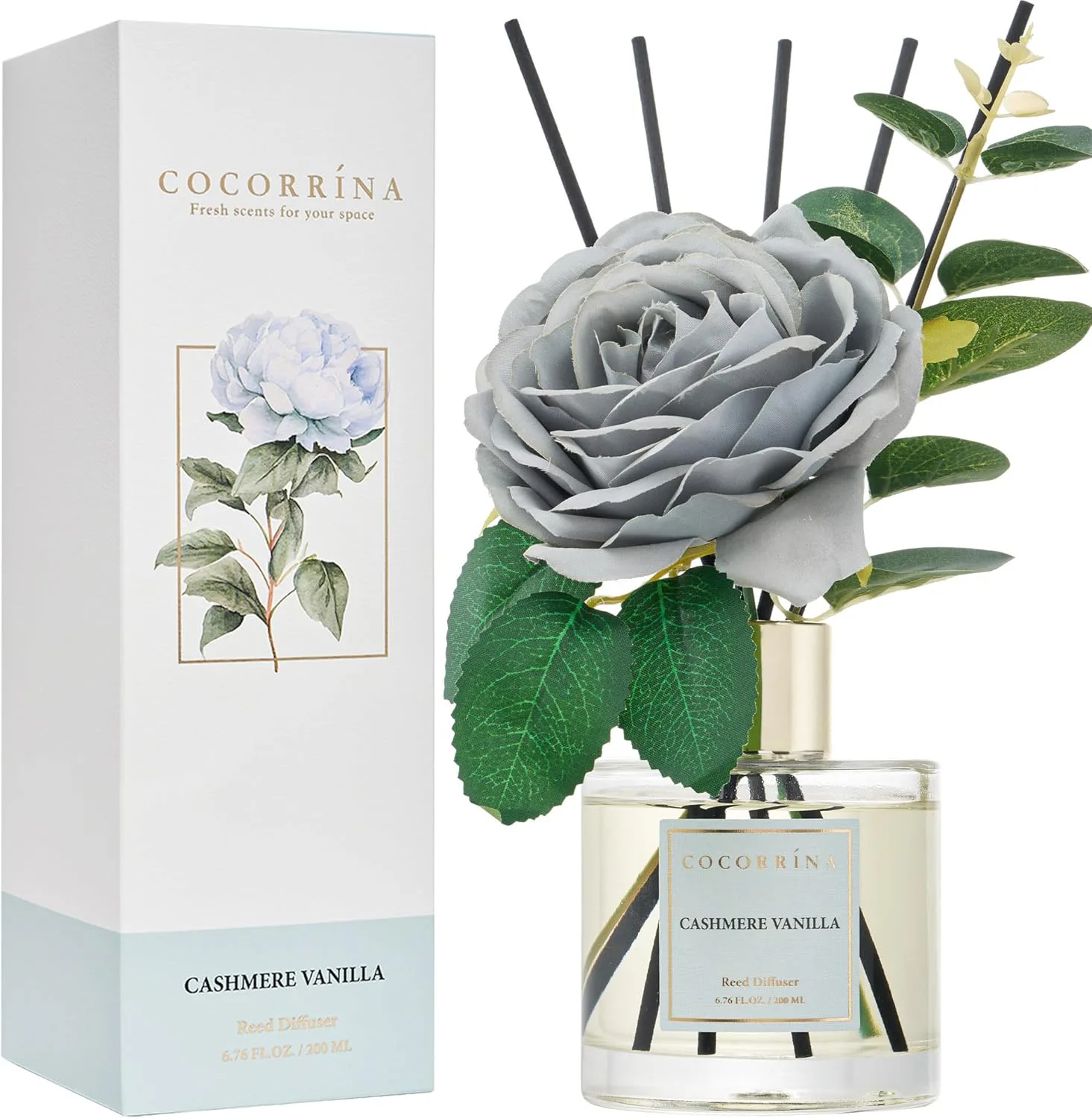 Cocorina Flower Reed Diffuser Set