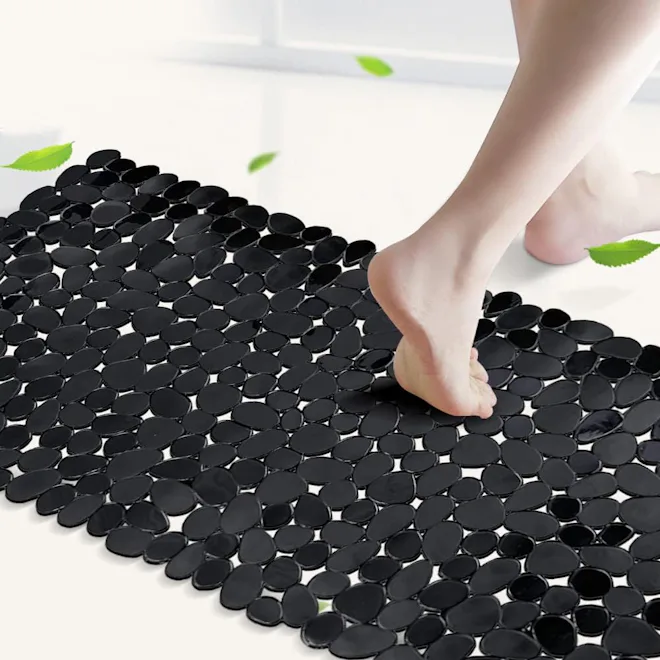 SONGZIMING Non-Slip Pebble Bathtub Mat