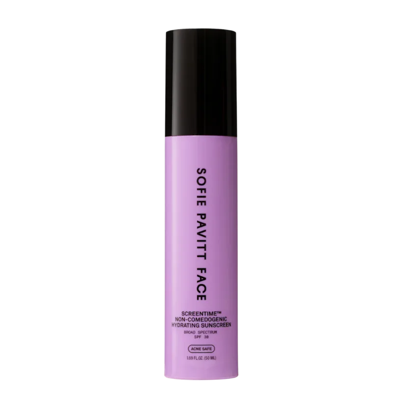Sofie Pavitt Face Screentime Non-Comedogenic Hydrating Sunscreen SPF30