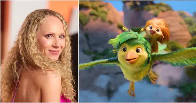 Juno Temple stars as Ivy in the animated kids' film 'Swapped' on Netflix.