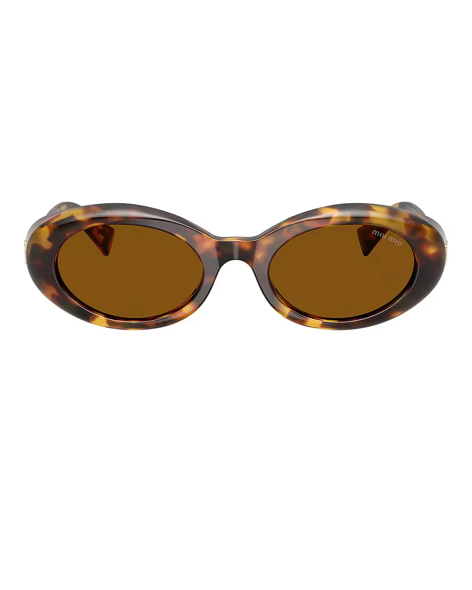 Miu Miu Oval Sunglasses 