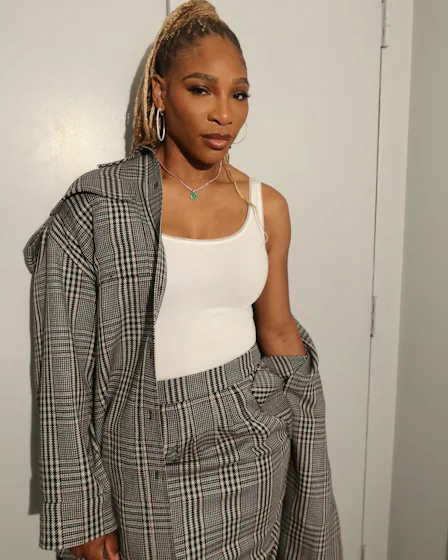 Serena Williams Blonde Braids