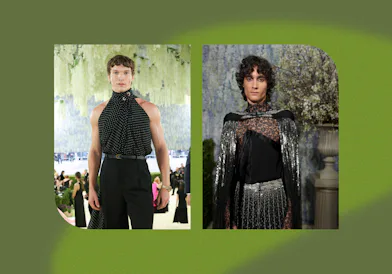 Connor Storrie and Sombr at the 2026 Met Gala.