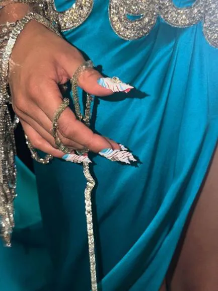 Tyla 2026 Met Gala Nails 