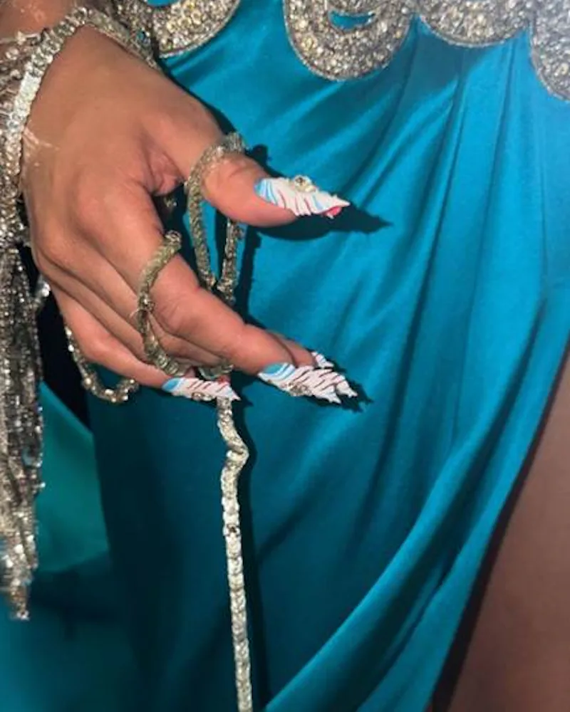 Tyla 2026 Met Gala Nails