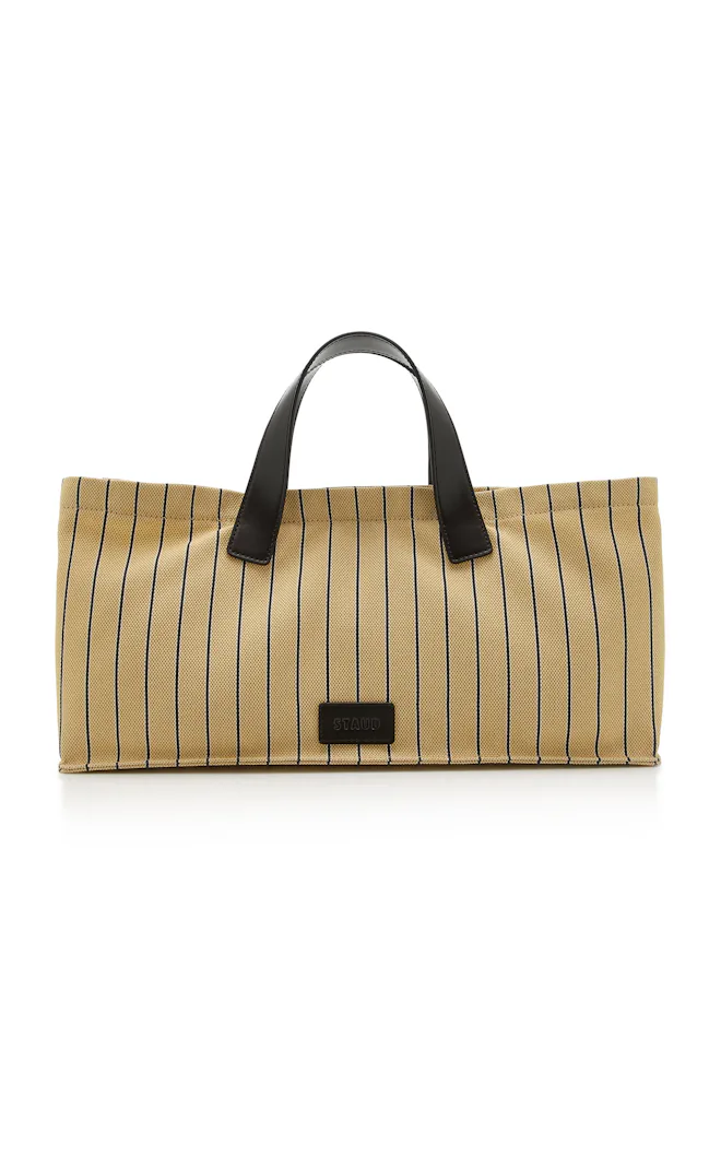 Port Striped Tote Bag