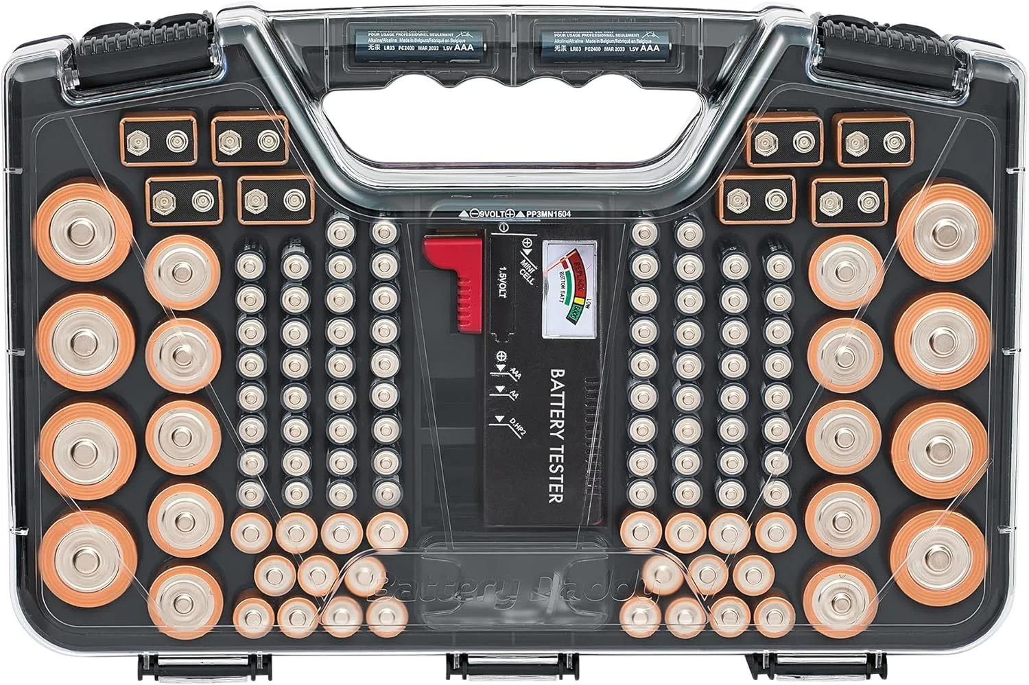 Ontel Battery Organizer & Tester