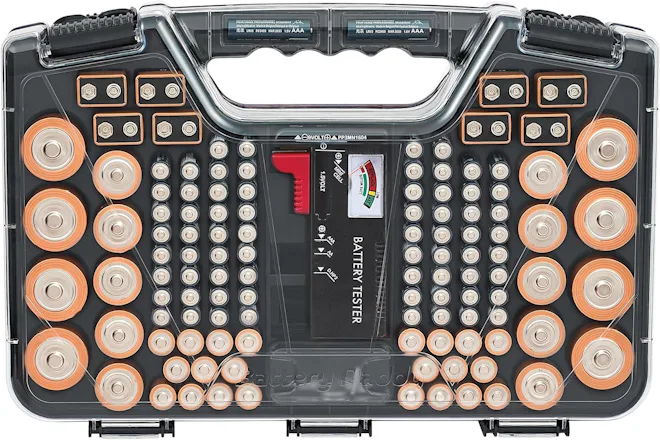 Ontel Battery Organizer & Tester