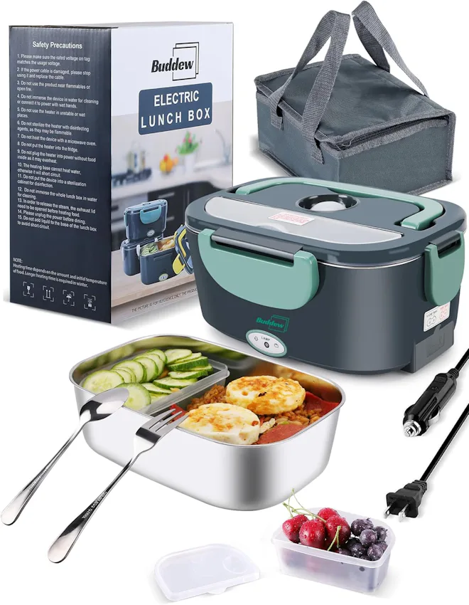 Buddew Electric Heated Lunch Box