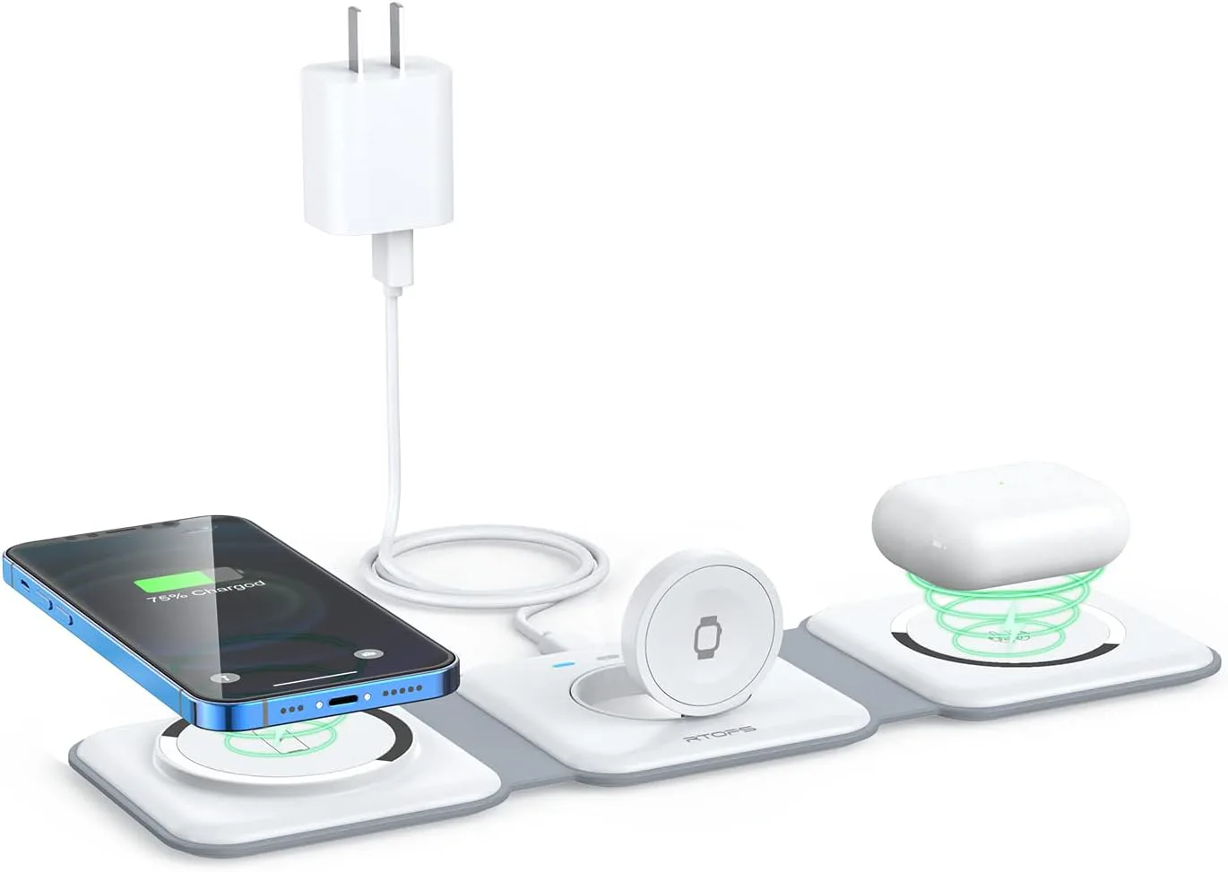 RTOPS 3-in-1 Wireless Charger