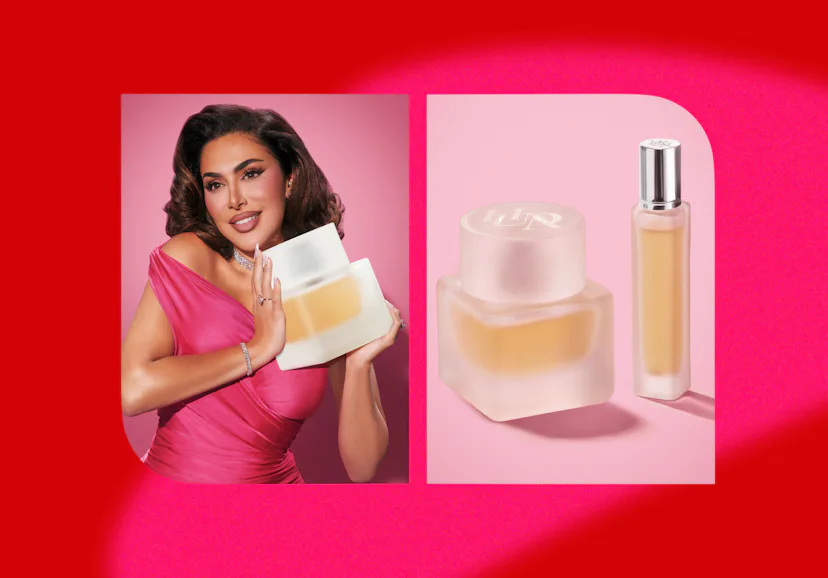 Huda Kattan on launching her brand's first fragrance: the Huda Beauty Easy Bake Intense de Parfum.